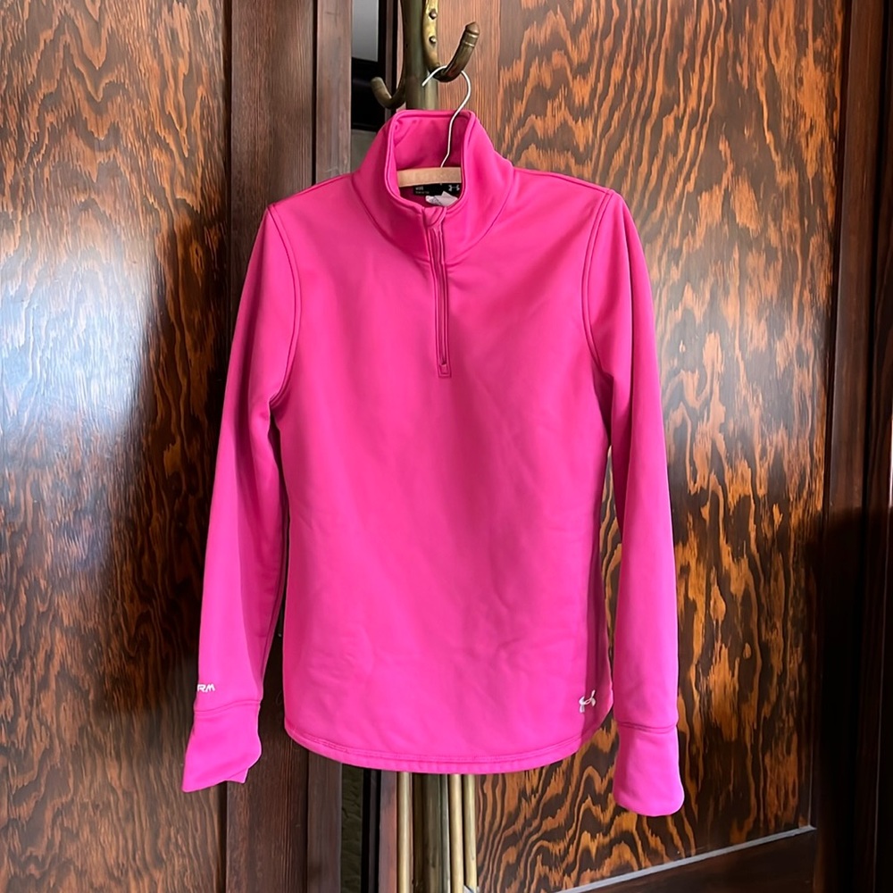 Under Armour Storm Semi-Fitted Fleece Quarter Zip Sweatshirt Athletic